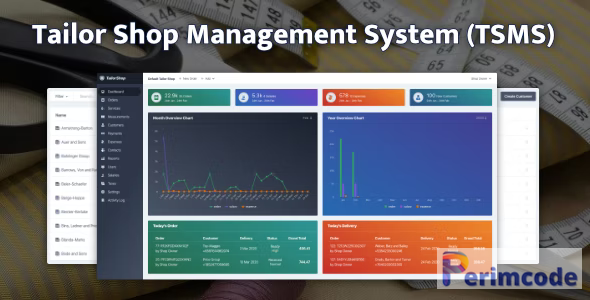 Tailor Shop Management System (TSMS)