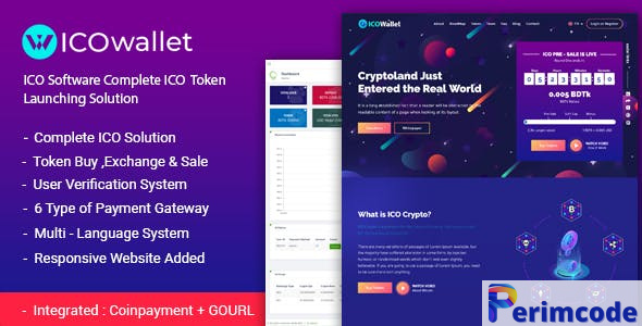 ICOWallet v3.0 – Complete ICO Software and Token Launching Solution – nulled