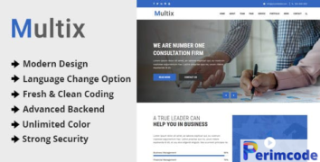 Multix - Multipurpose Website CMS with Codeigniter