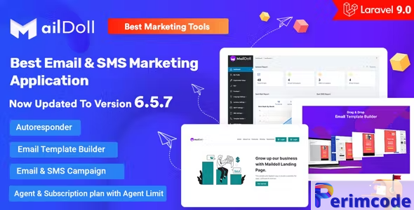 Maildoll v6.5.5 – Email Marketing & SMS Marketing SaaS Application