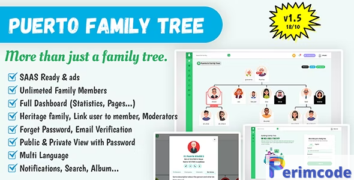 Puerto Family Tree Builder SAAS v1.5.4