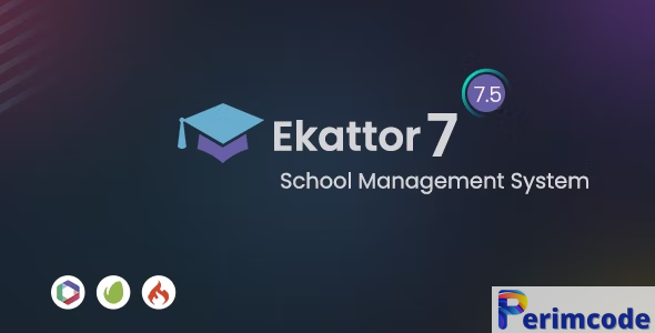 Ekattor School Management System v7.5 – nulled