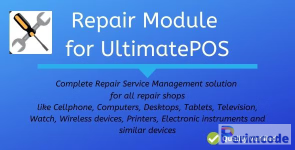 Advance Repair module for UltimatePOS V1.7 – nulled