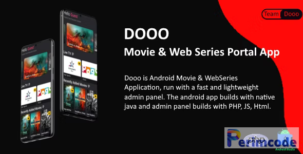 Dooo V2.3.0 – Movie & Web Series Portal App – nulled