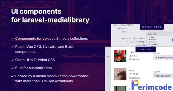 Laravel Media Library Pro v2.6.1