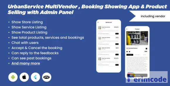 UrbanService V1.0 – Multipurpose User and Vendor Booking App