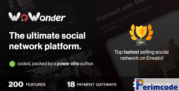 WoWonder v4.1.5 – The Ultimate PHP Social Network Platform – nulled