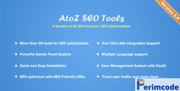 AtoZ SEO Tools v3.6 – Search Engine Optimization Tools – nulled