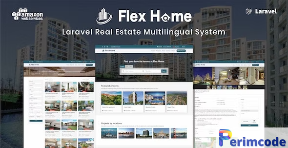 Flex Home v2.42.0 – Laravel Real Estate Multilingual System – nulled