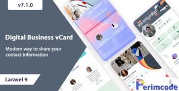 VCard SaaS v7.1.0 - Digital Business Card Builder SaaS - Laravel VCard Saas