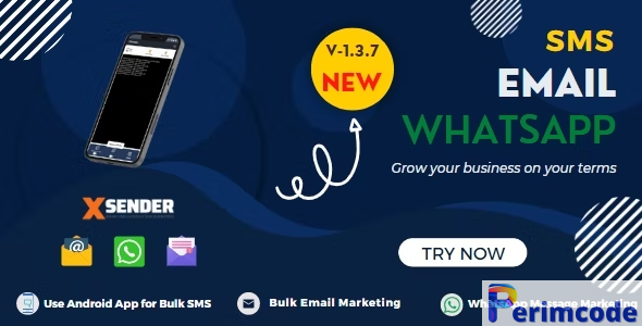 XSender v1.3.6 – Bulk Email, SMS, and WhatsApp Messaging Application