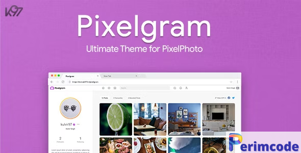 Pixelgram v1.6 – The Ultimate PixelPhoto Theme