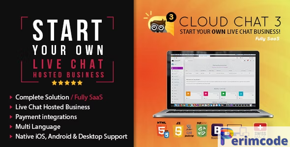 Cloud Chat 3 v3.1.1 – Fully SaaS Live Support Chat – nulled