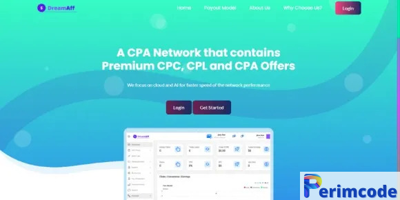 DreamAff v1.0 – CPA Affiliate Script