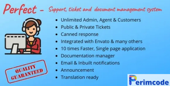 Perfect Support ticketing & document management system v1.6 – nulled