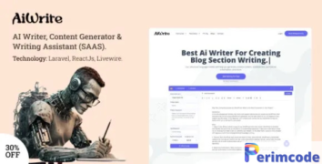 AiWrite v1.5.1 - AI Writer, Content Generator & Writing Assistant Tools (SAAS)