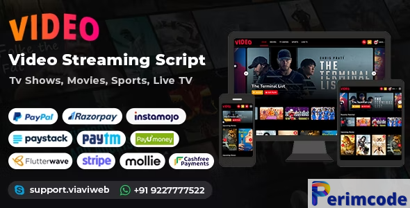 Video Streaming Portal v2.1 – TV Shows, Movies, Sports, Videos Streaming, Live TV – nulled