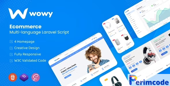 Wowy v1.18 – Multi-language Laravel eCommerce Script