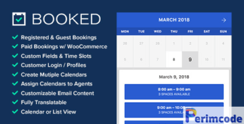 Booked v2.4.3 - Appointment Booking for WordPress