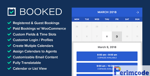 Booked v2.4.3 – Appointment Booking for WordPress