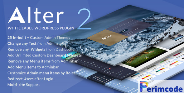 WpAlter v2.4.6 – White Label WordPress Plugin