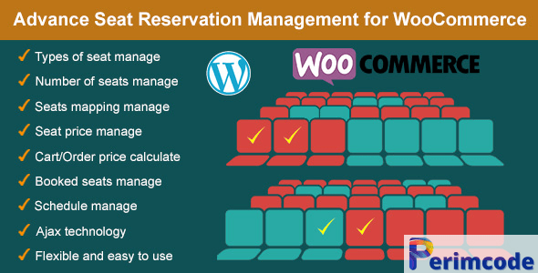 Advance Seat Reservation Management for WooCommerce v3.1