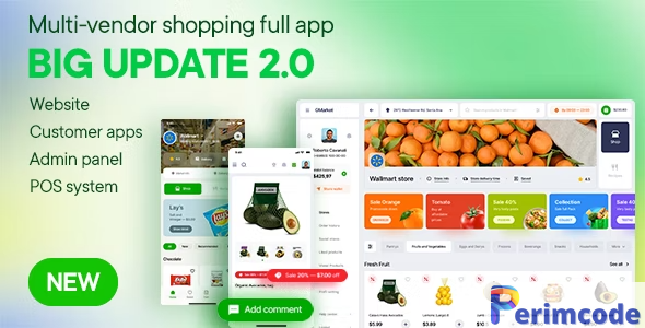 Sundaymart – Multi-purpose e-commerce marketplace (Website + Customer apps + Admin panel) – 23 January 2023