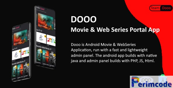 Dooo v2.3.0 – Movie & Web Series Portal App – nulled