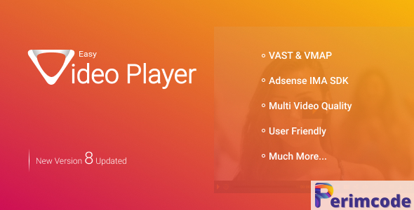 Easy Video Player v8.5 – WordPress Plugin