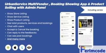 UrbanService v1.0 - Multipurpose User and Vendor Booking App