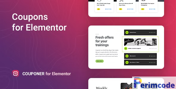 Couponer v1.1.5 – Discount Coupons for Elementor