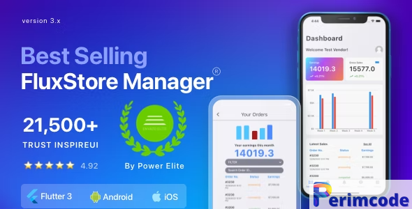 FluxStore Manager v3.7.0 – Vendor and Admin Flutter App for Woocommerce