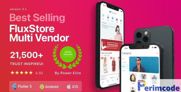 Fluxstore Multi Vendor v3.7.0 – Flutter E-commerce Full App