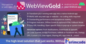 WebViewGold for Android v11.6 – WebView URL/HTML to Android app + Push, URL Handling, APIs & much more! - nulled