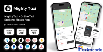 MightyTaxi v6.0 - Flutter Online Taxi Booking Full Solution