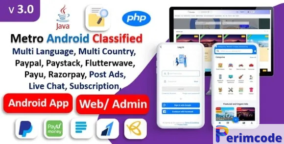 Metro Android Classified App v3.0