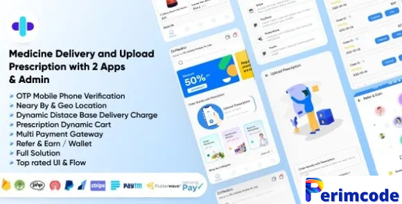 DrMedico v1.4 – On Demand Pharmacy Delivery with Medicine Delivery – nulled