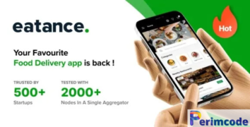 Eatance v2.0 - Advance Online Food Delivery & Multi Restaurant Aggregator with Website, Admin, API, Mobile Apps