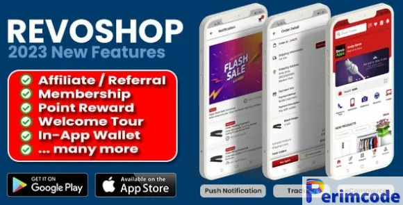 RevoSHOP v6.5.5 – eCommerce / Woocommerce Flutter Android iOS App – Fashion Electronic Gadget Grocery Other – nulled