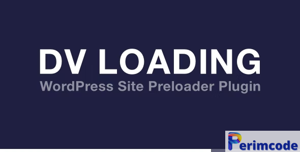 DV Loading v2.1 – WordPress Site Preloader Plugin