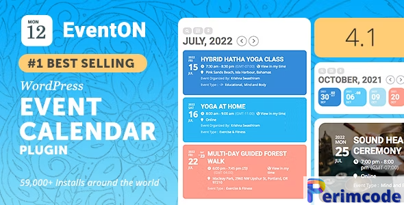 EventON v4.3 – WordPress Virtual Event Calendar Plugin