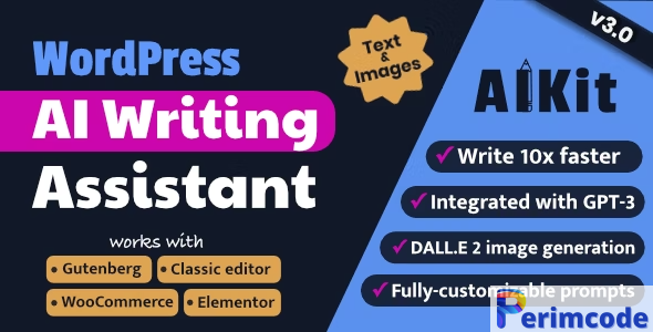 AIKit v2.0.4 – WordPress AI Writing Assistant Using GPT-3