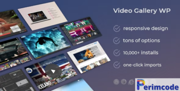 Video Gallery Wordpress Plugin /w YouTube, Vimeo, Facebook pages v12.25