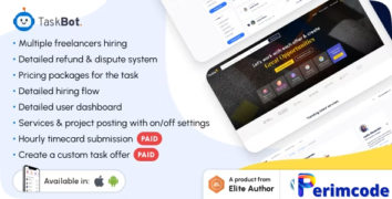 Taskbot v5.3 - A Freelancer Marketplace WordPress Plugin