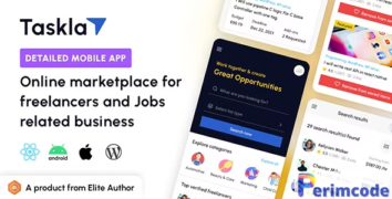 Tasklay v1.3 - Freelancer Marketplace React Native APP