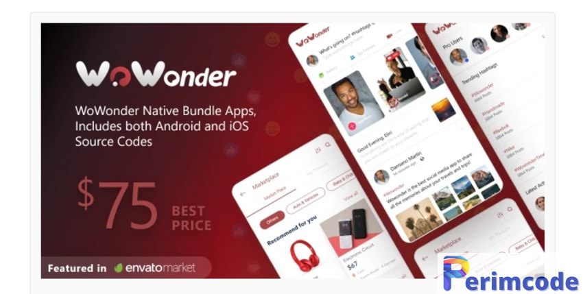 Mobile Native Social Timeline Applications v5.1.4 – For WoWonder Social PHP Script